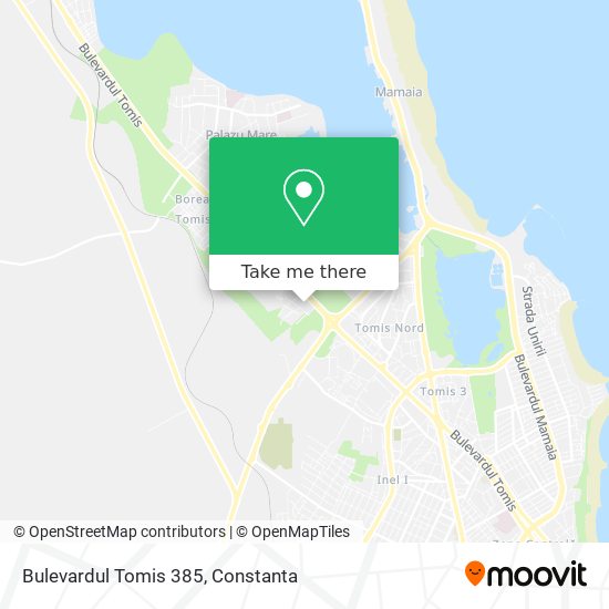 Bulevardul Tomis 385 map