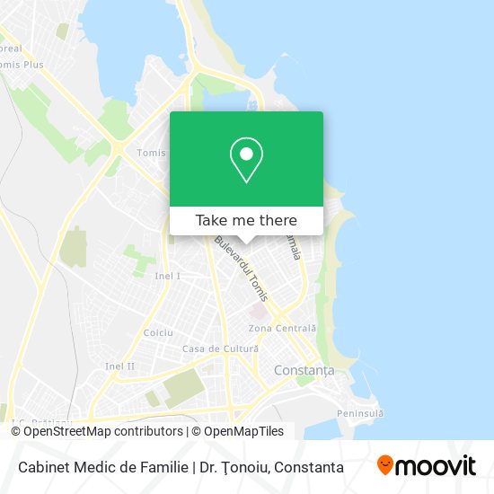 Cabinet Medic de Familie | Dr. Ţonoiu map