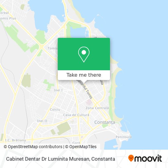 Cabinet Dentar Dr Luminita Muresan map