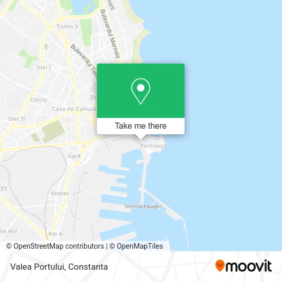 Valea Portului map