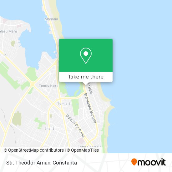 Str. Theodor Aman map