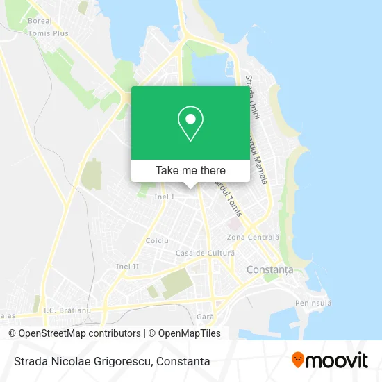 Strada Nicolae Grigorescu map
