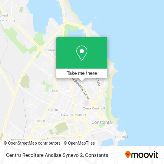 Centru Recoltare  Analize Synevo 2 map