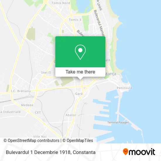 Bulevardul 1 Decembrie 1918 map