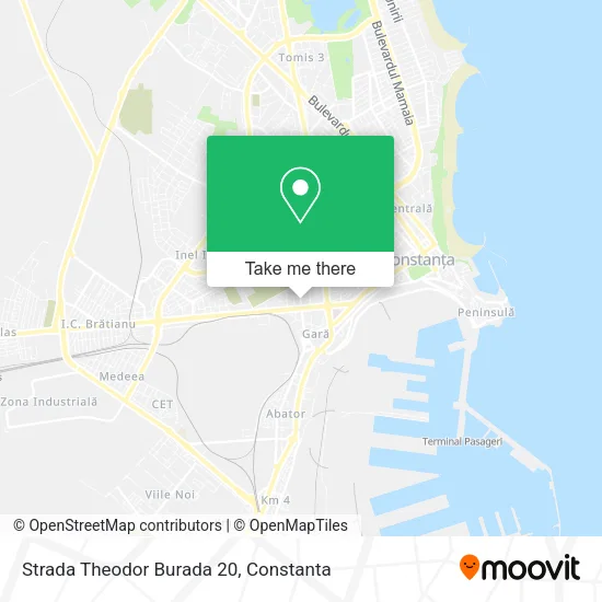 Strada Theodor Burada 20 map