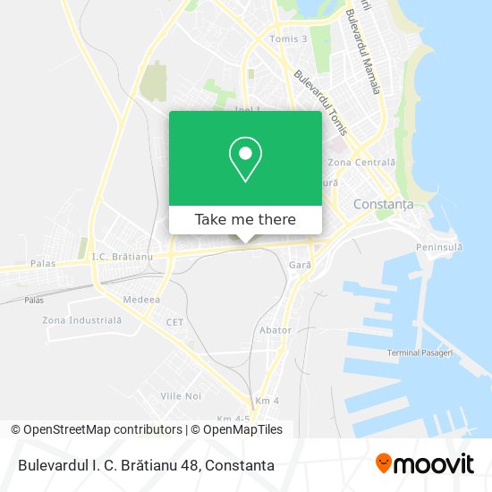Bulevardul I. C. Brătianu 48 map