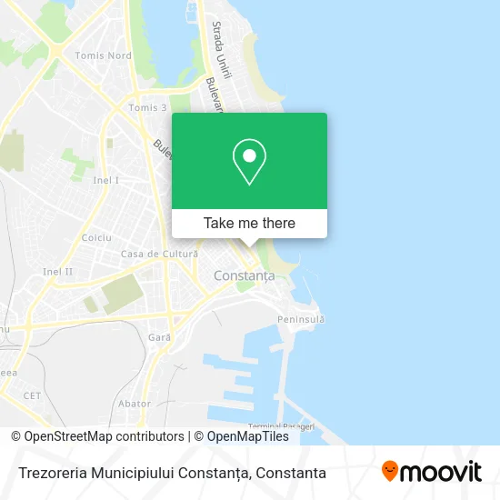 Trezoreria Municipiului Constanța map