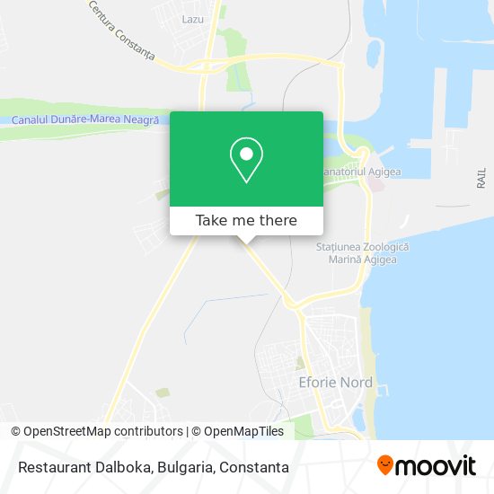 Restaurant Dalboka, Bulgaria map