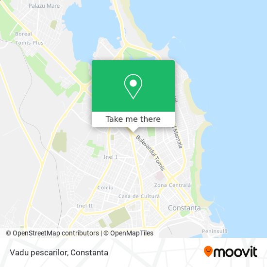 Vadu pescarilor map
