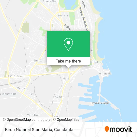 Birou Notarial Stan Maria map