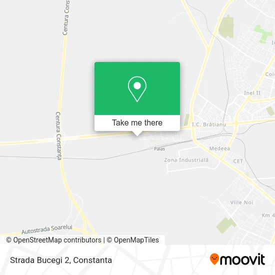 Strada Bucegi 2 map