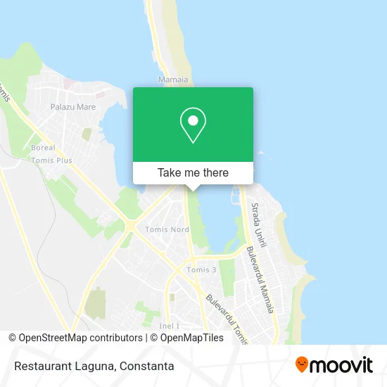 Restaurant Laguna map