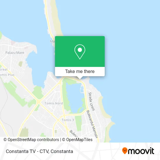 Constanta TV - CTV map