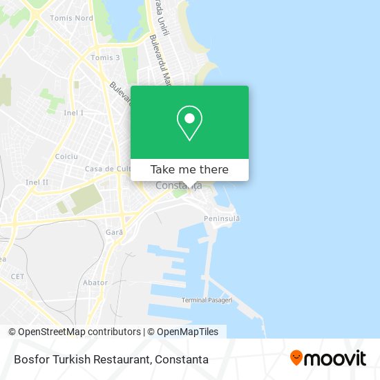Bosfor Turkish Restaurant map
