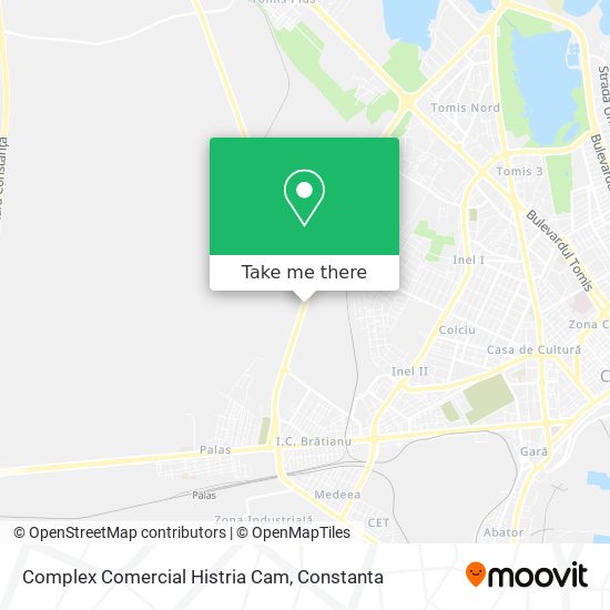 Complex Comercial Histria Cam map