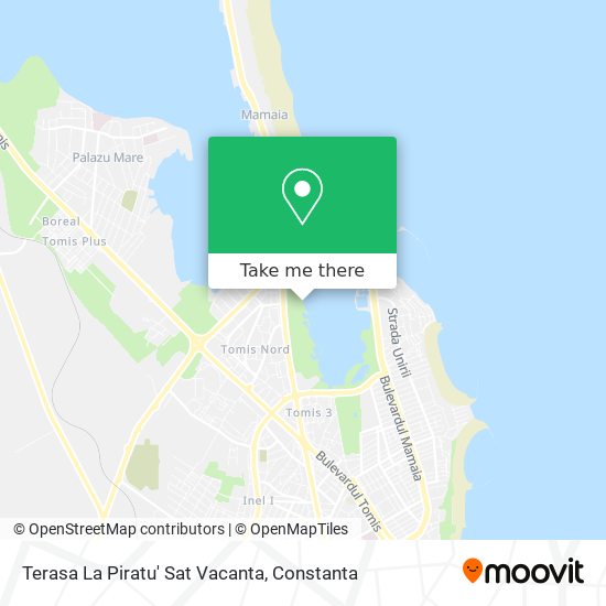 Terasa La Piratu' Sat Vacanta map