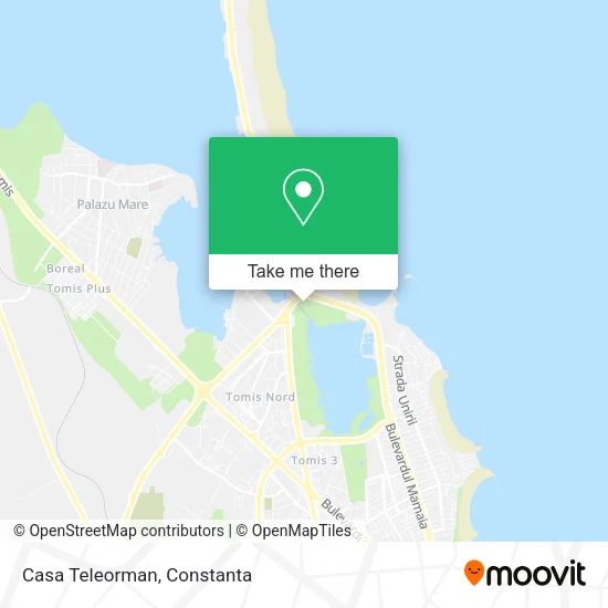 Casa Teleorman map