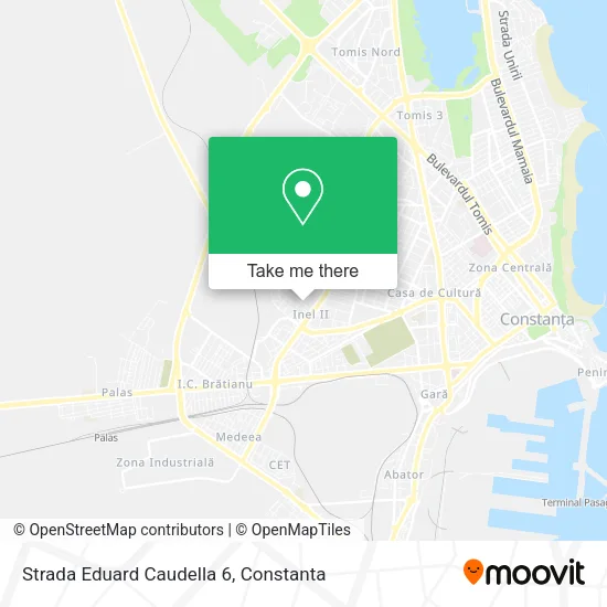 Strada Eduard Caudella 6 map