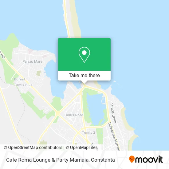 Cafe Roma Lounge & Party Mamaia map