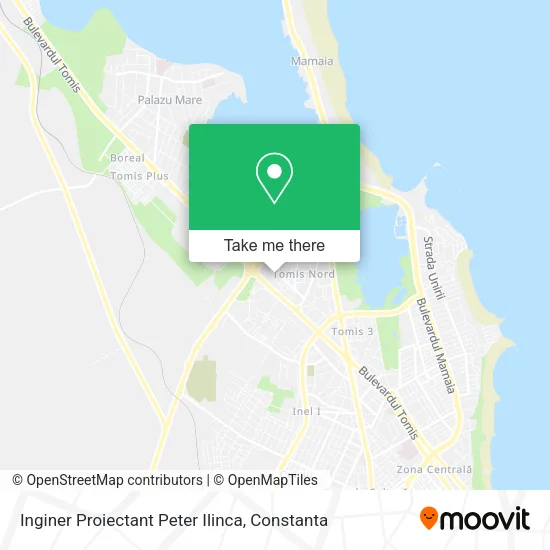 Inginer Proiectant Peter Ilinca map