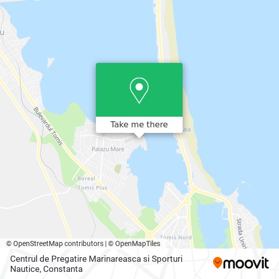 Centrul de Pregatire Marinareasca si Sporturi Nautice map