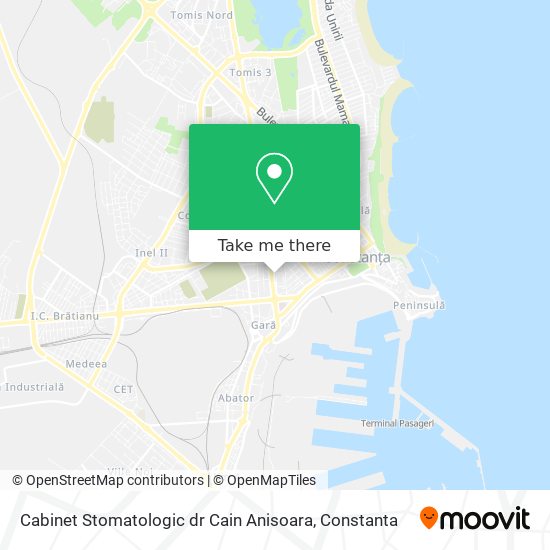Cabinet Stomatologic dr Cain Anisoara map