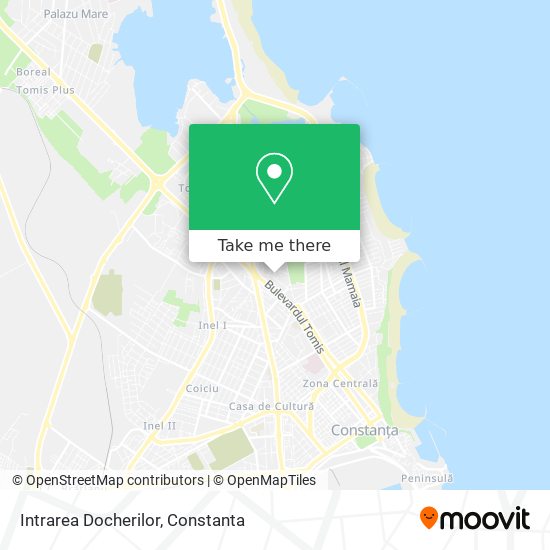 Intrarea Docherilor map