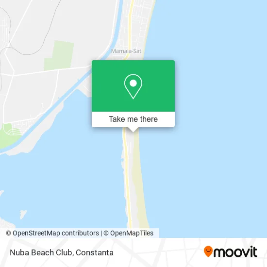 Nuba Beach Club map