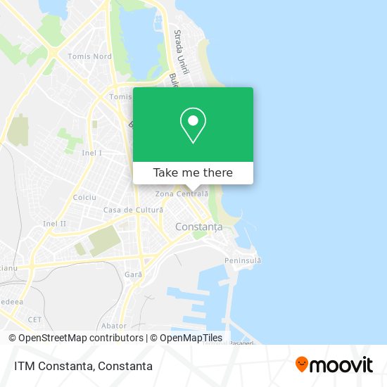ITM Constanta map
