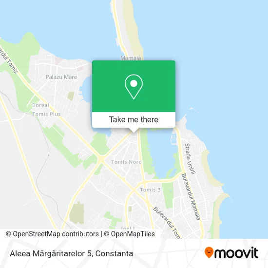 Aleea Mărgăritarelor 5 map