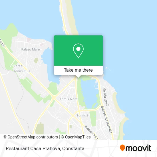 Restaurant Casa Prahova map