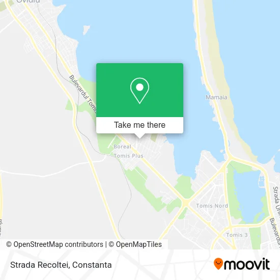 Strada Recoltei map
