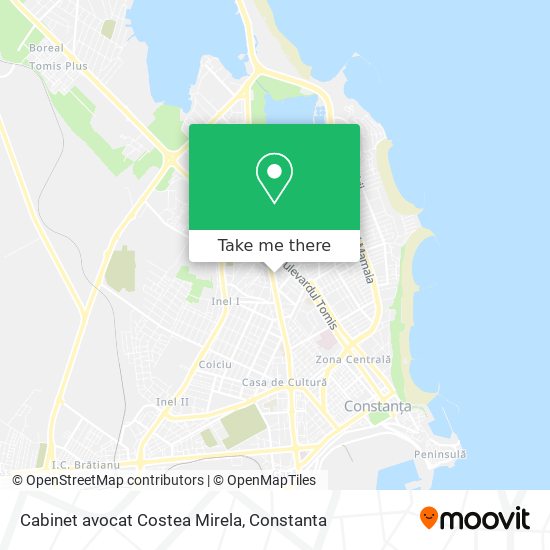 Cabinet avocat Costea Mirela map