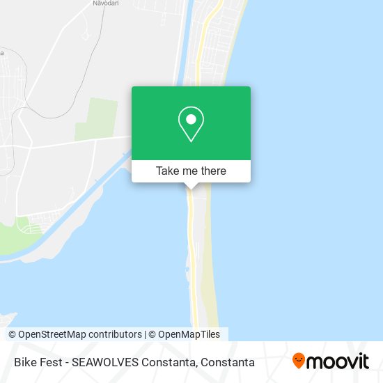 Bike Fest - SEAWOLVES Constanta map