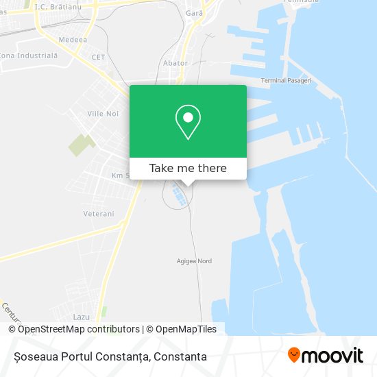 Șoseaua Portul Constanța map