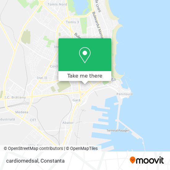 cardiomedsal map