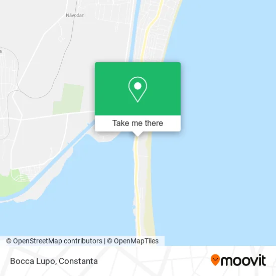 Bocca Lupo map