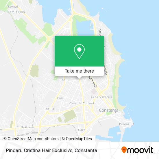 Pindaru Cristina Hair Exclusive map