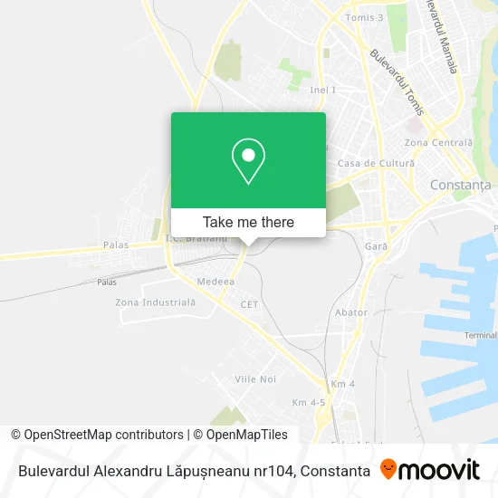 Bulevardul Alexandru Lăpușneanu nr104 map