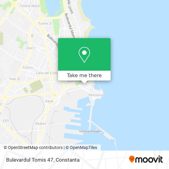 Bulevardul Tomis 47 map