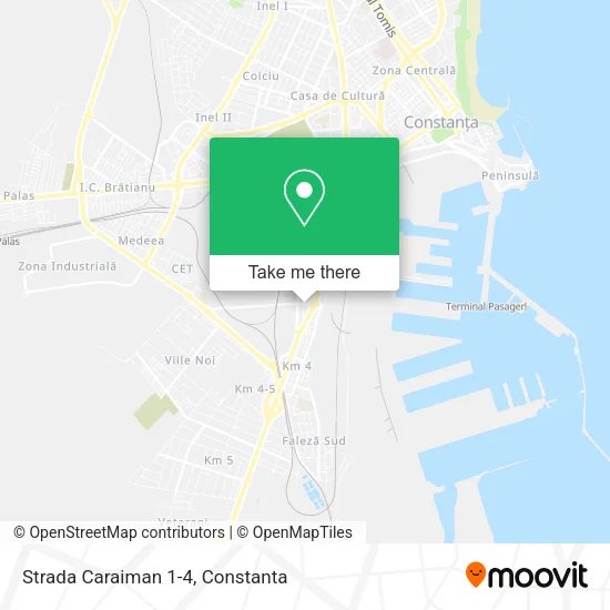 Strada Caraiman 1-4 map