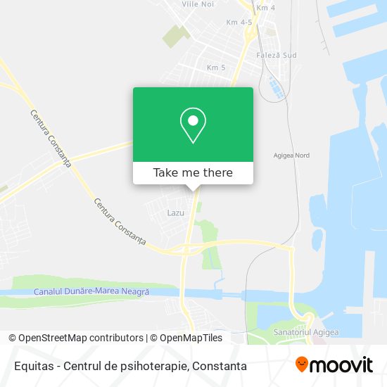 Equitas - Centrul de psihoterapie map