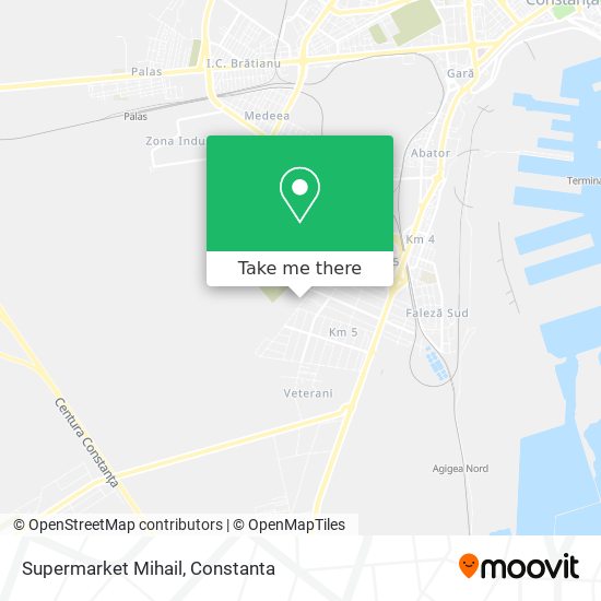 Supermarket Mihail map