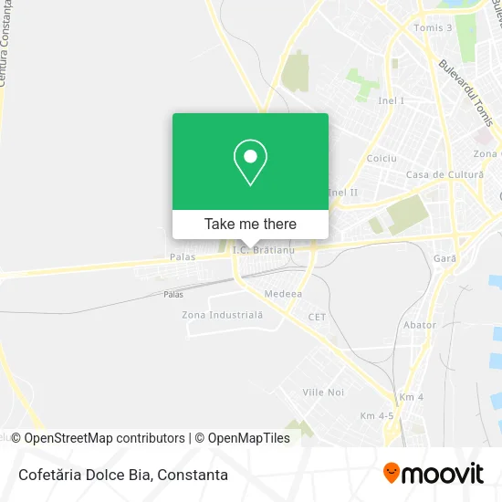 Cofetăria Dolce Bia map