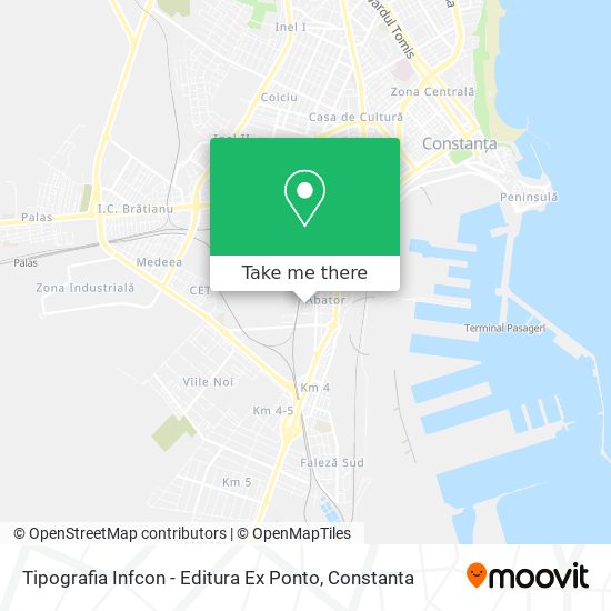 Tipografia Infcon - Editura Ex Ponto map