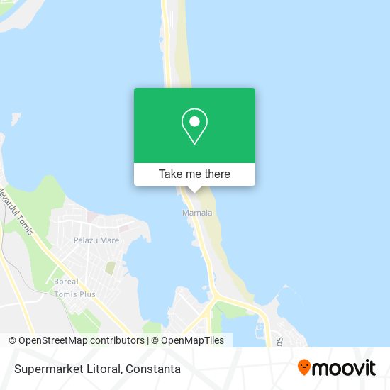 Supermarket Litoral map