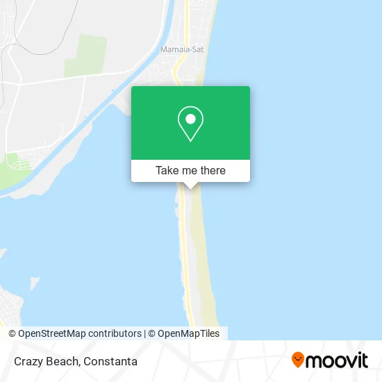 Crazy Beach map