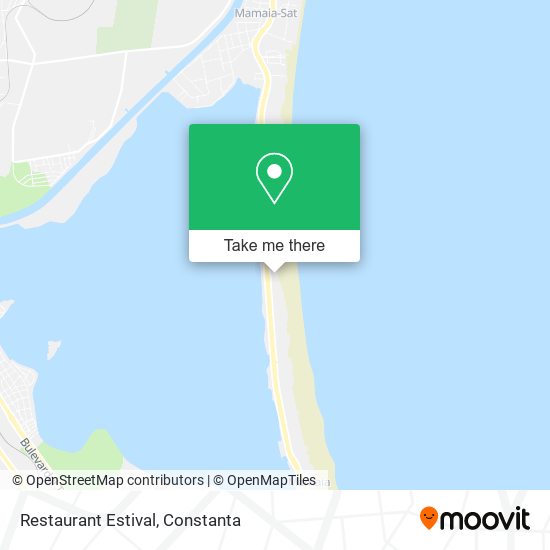Restaurant Estival map