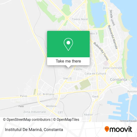 Institutul De Marină map
