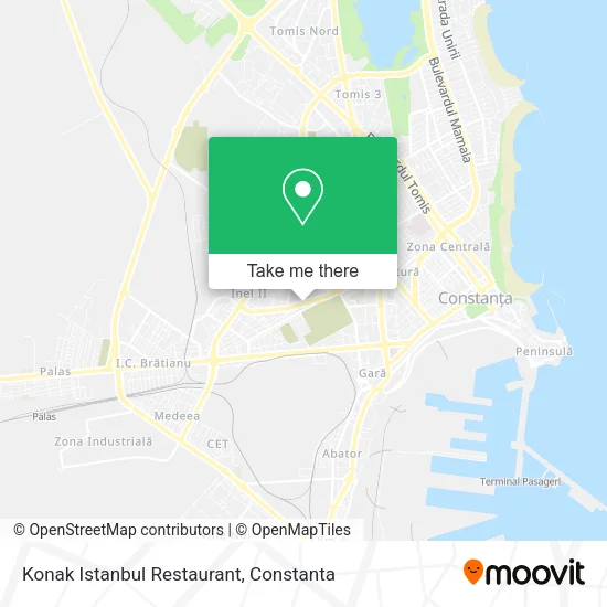 Konak Istanbul Restaurant map